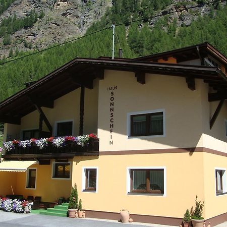 Haus Sonnschein Sölden Exterior foto